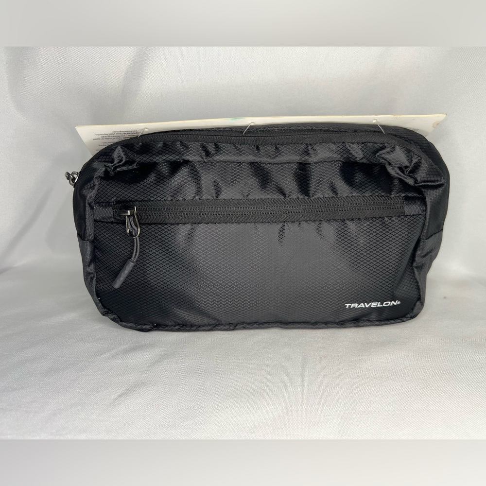 Travelon World Travel Essentials Convertible Sling/Waist Pack – Black - NEW